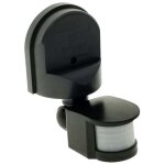 Interrupteur  capteur infrarouge 220v noir avec pied de lampe projecteur - forehill