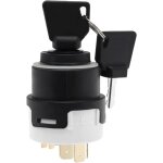 Interrupteur � cl� de d�marrage � 9 broches avec 2 cl�s 701 / 80184 50988 85804674, pour cl� de d�marrage ...