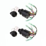 Interrupteur  cl de rechange pour botier de commande de moteur hors - bord mercury mariner avec 2 ...