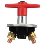 Interrupteur coupure isolateur batterie coupe circuit, 12v - 60v 300a batterie � cl� fixe universelle ...