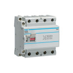 Interrupteur  dclenchement libre 4 ples 63a hager sa463