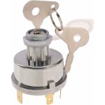 Interrupteur de d�marrage 12 / 24v universel, contacteur d?allumage avec serrure pour voiture, moto et ...