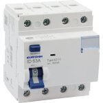 Interrupteur diff�rentiel 4x63a 30ma type ac - eurohm - 23940