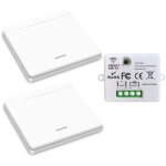 Interrupteur d'�clairage sans fil, interrupteur de s�curit� de l'�metteur rf et contr�leur de r�cepteur ...