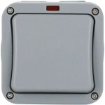 Interrupteur �tanche aux intemp�ries, interrupteur ext�rieur simple ip65, prise ext�rieure �tanche, prise ...