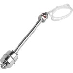 Interrupteur � flotteur en acier inoxydable - 150 mm - capteur de niveau d'eau m10 - r�gulateur de niveau ...