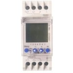 Interrupteur horaire astronomique ettroit, minuterie hebdomadaire, rail din, 2 canaux, 16 a, 230 v - ...