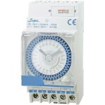 Suevia - su290132 interrupteur horaire pour rail dino sup d 230 v / ac programme quotidien x989461