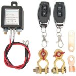 Interrupteur d'isolement de batterie � distance ulisem, interrupteur d'isolement de voiture cc 12 v, ...