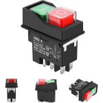 Interrupteur kjd17 5 broches 16a 250v interrupteur betonniere electrique, 5pininterrupteur betonniere ...