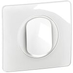 Interrupteur lumineux cliane 10ax complet blanc (cg1001)