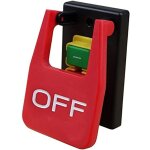 Interrupteur magn�tique � palette 120 v, 9 a, grande palette au genou pour outils �lectriques, compatible ...