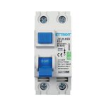 Interrupteur magntothermique diffrentiel pur 2p 63a 30ma curve b 6ka ac / dc 220v