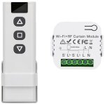 Interrupteur module volet roulant sans fil, commutateur de commande � distance de moteur ac sans fil ...