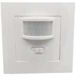 Interrupteur mural d�tecteur de mouvement encastr� 140� pour lampes ampoules led, halog�nes - sollbry ...