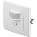 Interrupteur mural d�tecteur de mouvement encastr� 160� pour lampes ampoules led, halog�nes