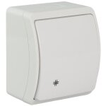 Interrupteur permutateur �tanche blanc ip44 koala