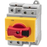 Interrupteur - sectionneur cc qoltec avec fonction de verrouillage interrupteur principal 1200 v 32 a ...