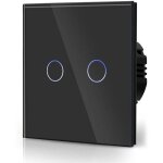 Interrupteur tactile normal commutateur d'�clairage mural compatible avec la lumi�re led �cran tactile ...