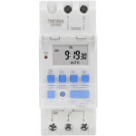 Interrupteur temporis� hebdomadaire 12v dc 16a �cran lcd avec fonction de compte � rebours batterie amovible ...
