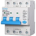Interrupteur thermique magnétique différentiel ettroit 3p + n 25a 30ma 380v - 6ka jx262561 Interrupteur thermique magnétique différentiel ettroit 3p + n 25a 30ma 380v - 6ka jx262561