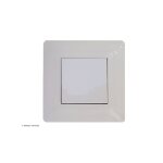 Interrupteur ou va - et - vient complet hager essensya blanc finition: blanc - griffes: sans griffes