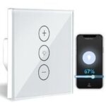 Interrupteur variateur, variateur de lumi�re wifi � fonction de pourcentage avec fonction de synchronisation, ...