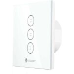 Interrupteur volet roulant connect� tactile avec minuterie et fonction extinction led 1 unit�