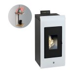 Interstoves - pack pole  granules zara 9 etanche + kit conduit vertical