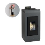 Pack pole  granules zara 9 etanche + kit conduit vertical