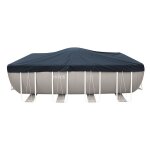 Bche hiver intex piscine rectangulaire - 5, 49m x 2, 74m - protection contre les dbris
