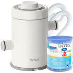 Intex c330 �purateur piscine argent� filtration efficace