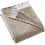 Intex deco - rideau occultant 140 x 260 cm ? galon fronceur couture invisible ? blackout & polaire ? ...