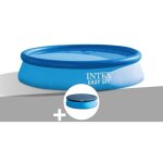 Kit piscine autoporte intex easy set 3, 05 x 0, 76 m (avec filtration) + bche de protection