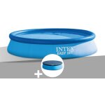 Intex - kit piscine autoporte easy set 3, 66 x 0, 76 m + bche de protection