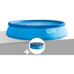 Intex - kit piscine autoporte easy set 4, 57 x 0, 84 m + bche de protection