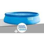 Kit piscine autoporte intex easy set 4, 57 x 1, 22 m + 6 cartouches de filtration