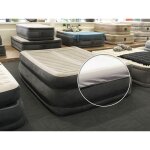 Pack matelas gonflable dual zone 2 places intex drap housse Pack matelas gonflable dual zone 2 places intex drap housse