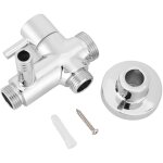 Inverseur de douche mural en cuivre g1 / 2' - compatible avec toutes les robinetteries standard - basse ... Inverseur de douche mural en cuivre g1 / 2' - compatible avec toutes les robinetteries standard - basse ...