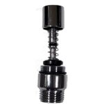 Paini france robinetterie - inverseur mcanique avec bouton chrom pour litigeur thermostatique paini ...