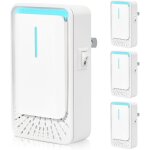 Ioniseur d'air enfichable pour la maison, la chambre, le bureau, le sous - sol,