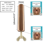 Ioniseur solaire de piscine, adapt� aux eaux souterraines et hors sol, �limine les algues, r�duit la ...