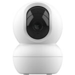 Ipcam - 2800 camra de surveillance intrieure wifi, camra 360 avec vision nocturne, sirne et microphone ...