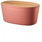 Iperbriko - bo�te � pain avec couvercle et planche � d�couper - terrecuite