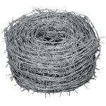 Verdelook - fil de fer barbel� galvanis� 100m pour jardinage et bricolage