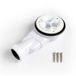 Iperbriko - siphon pour receveur de douche 110mm x 50mm