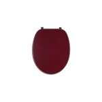 Iperbriko - tablette de si�ge de wc universelle rouge