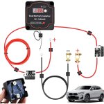 Isolateur de batterie double automatique, kit d'isolateur de batterie double pour fourgonnettes, camions, ...