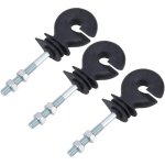 Isolateur de cl�ture �lectrique, 30 pi�ces - lntyq