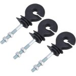 Isolateur de cl�ture �lectrique, 30 pi�ces - lntyq